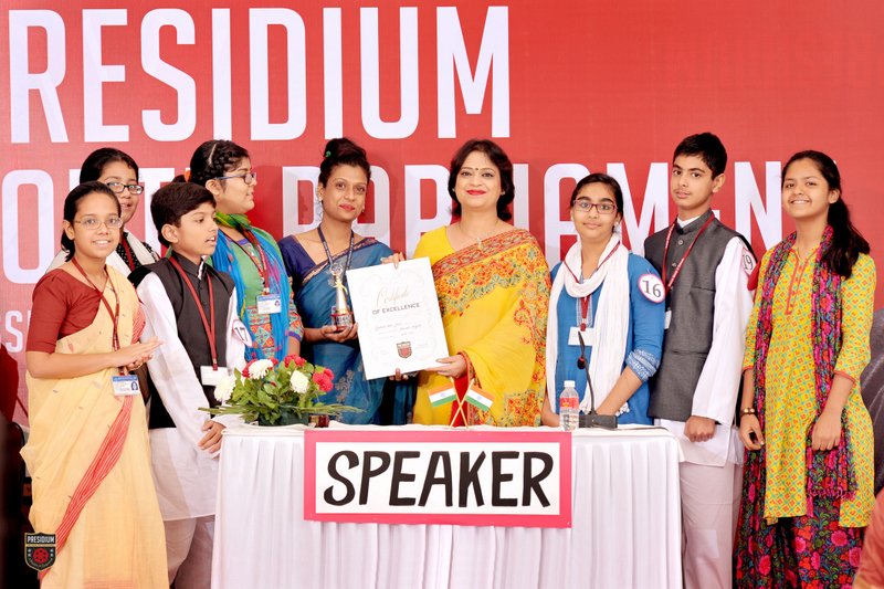 Presidium Gurgaon-57, INTER SCHOOL PRESIDIUM YOUTH PARLIAMENT HELD AT PRESIDIUM GURGAON 